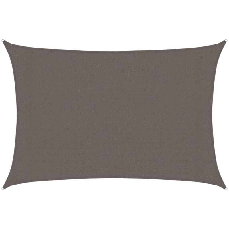

vidaXL Toldo de vela gris antracita HDPE 160 g/m² 3x4 m - Antracita