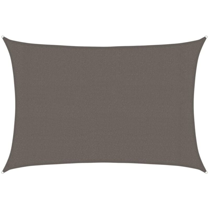 

Toldo de vela gris antracita HDPE 160 g/m² 3x4,5 m - Antracita - Vidaxl