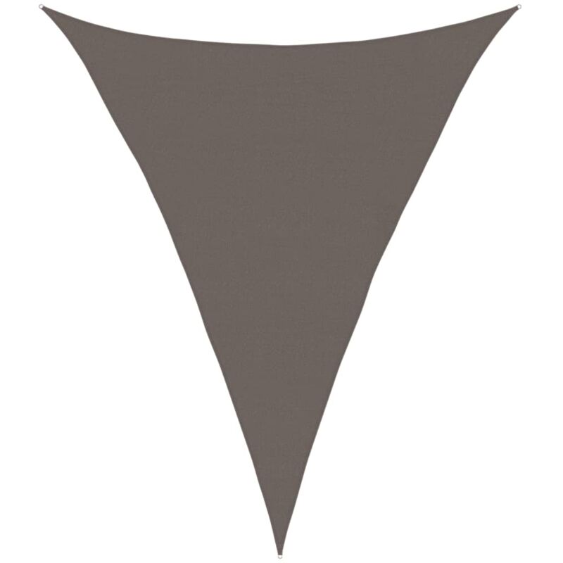 

Toldo de vela gris antracita HDPE 160 g/m² 4x5x5 m - Antracita - Vidaxl