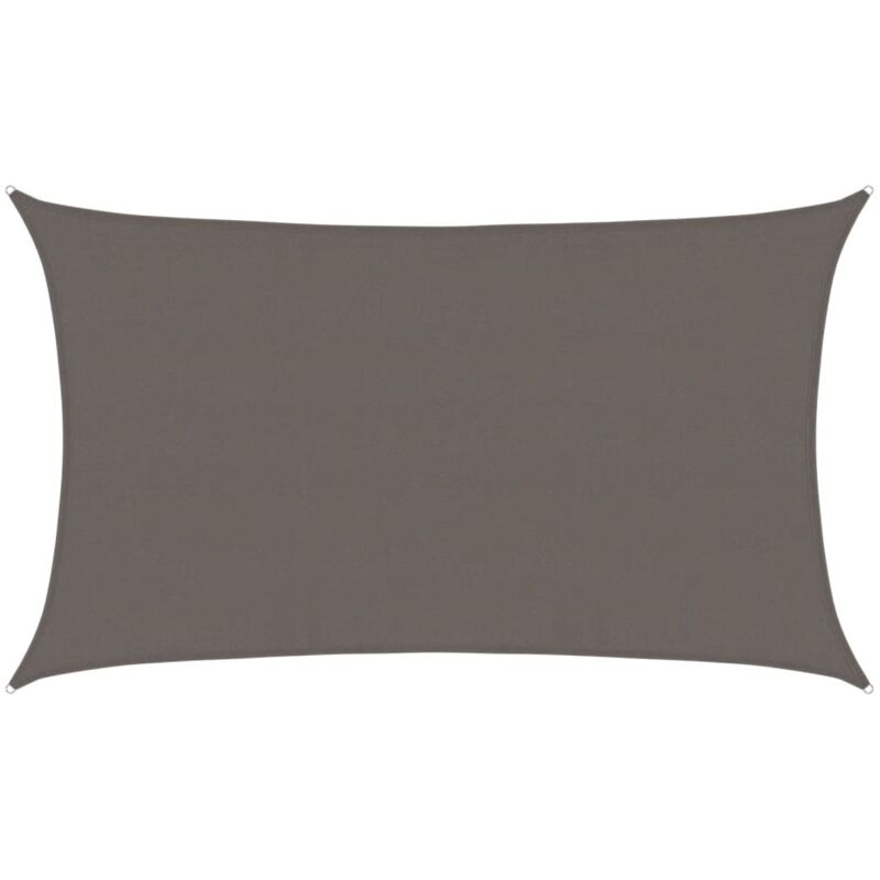 

vidaXL Toldo de vela gris antracita HDPE 160 g/m² 5x8 m - Antracita