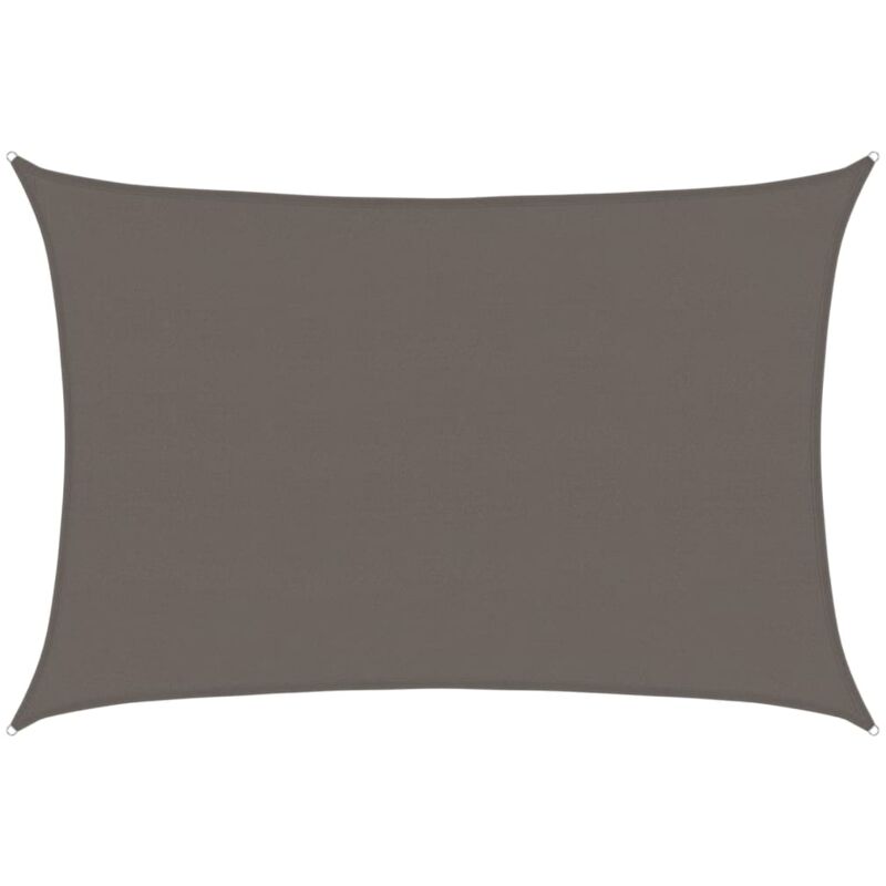 

Toldo de vela gris antracita HDPE 160 g/m² 5x6 m - Antracita - Vidaxl