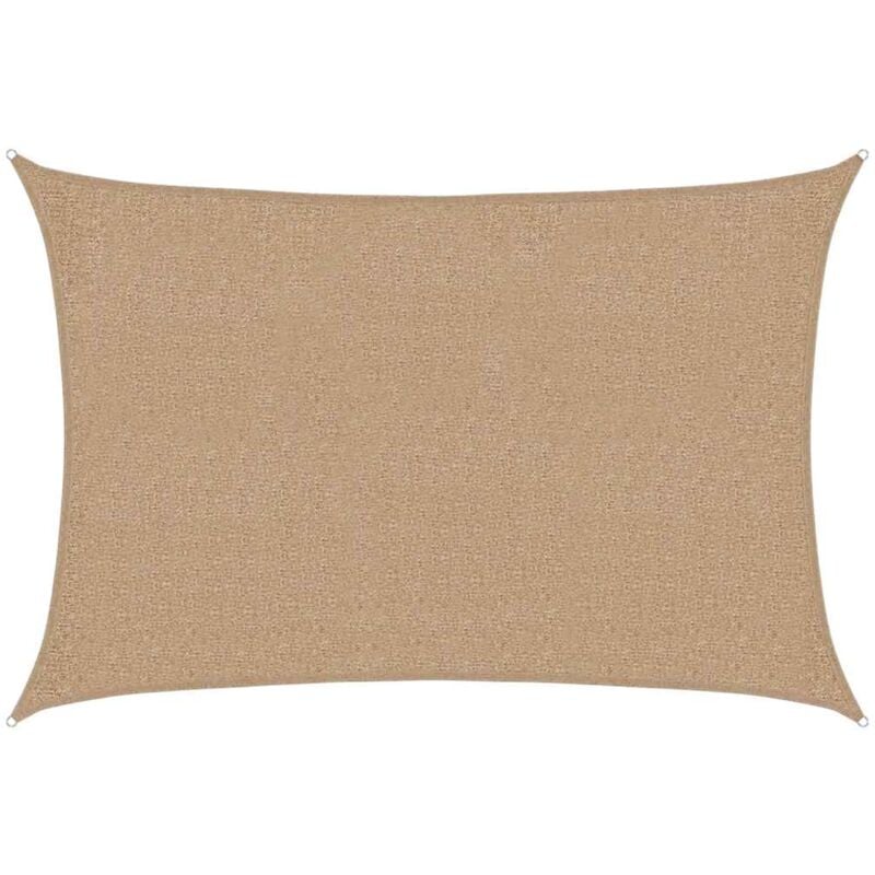 

Toldo de vela gris taupe HDPE 160 g/m² 2x2,5 m - Gris Topo - Vidaxl