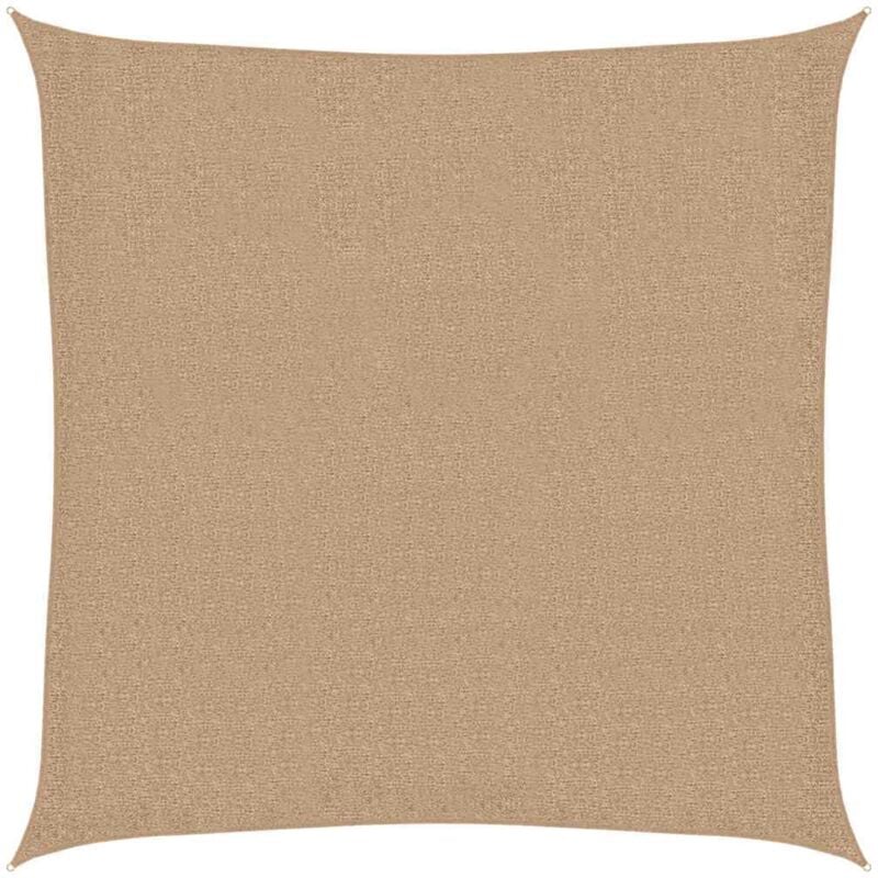 

Toldo de vela gris taupe HDPE 160 g/m² 4,5x4,5 m - Gris Topo - Vidaxl
