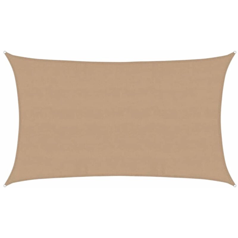 

vidaXL Toldo de vela gris taupe HDPE 160 g/m² 5x8 m - Gris Topo
