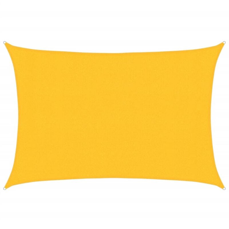 

Vidaxl - Toldo de vela HDPE amarillo 160 g/m² 3x4 m - Amarillo