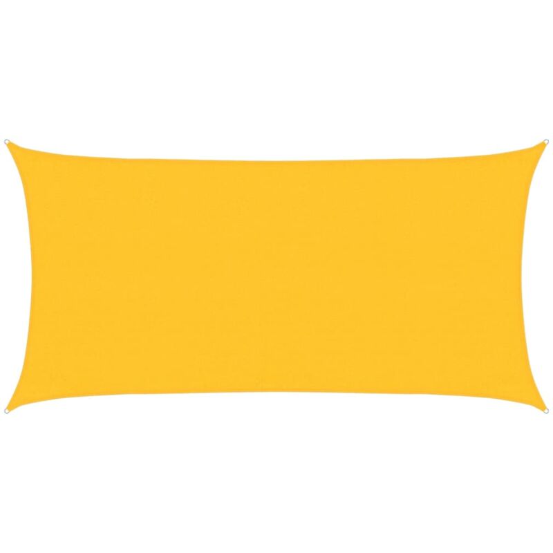

Toldo de vela HDPE amarrilo 160 g/m² 3x6 m - Amarillo - Vidaxl