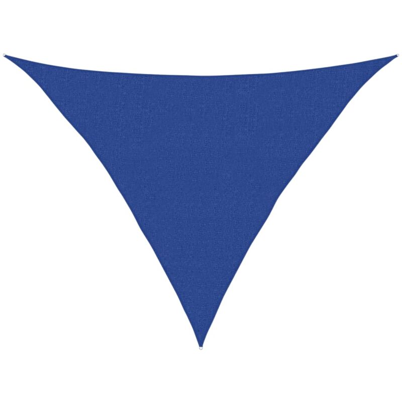 

Toldo de vela HDPE azul 160 g/m² 2,5x2,5x3,5 m - Azul - Vidaxl