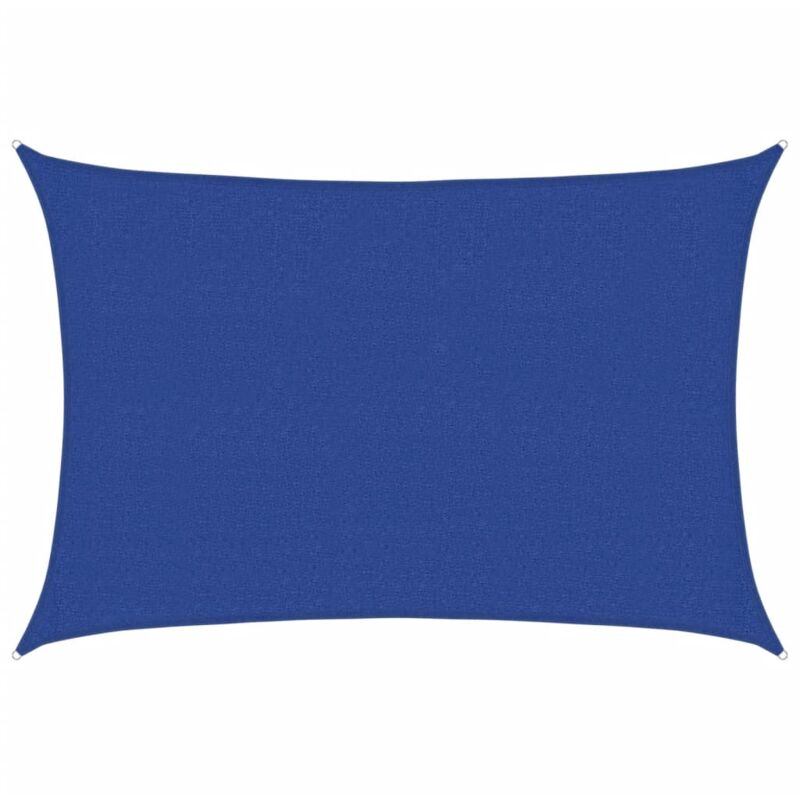 

vidaXL Toldo de vela HDPE azul 160 g/m² 2,5x3,5 m - Azul
