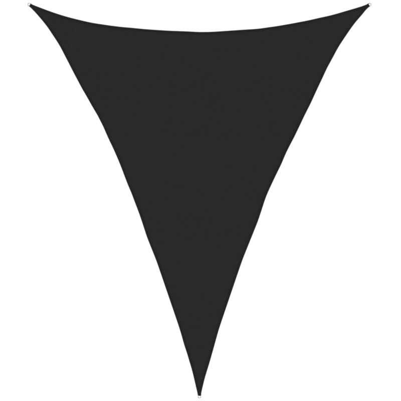

Toldo de vela HDPE negro 160 g/m² 5x6x6 m - Negro - Vidaxl