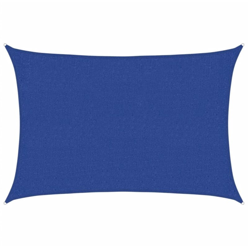 

vidaXL Toldo de vela HDPE azul 160 g/m² 2x3 m - Azul