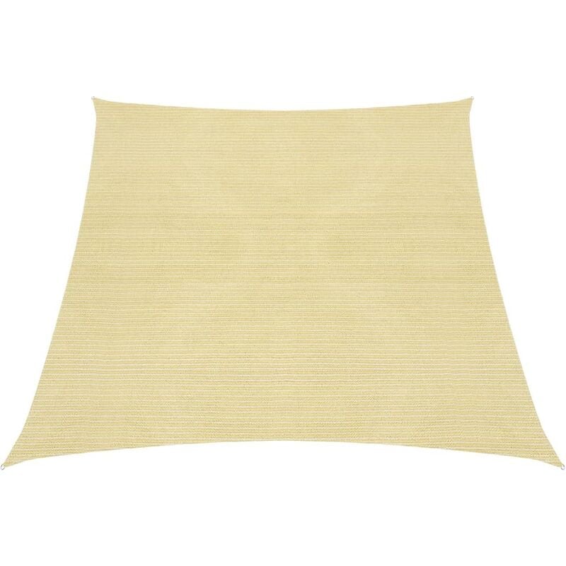 

vidaXL Toldo de vela HDPE beige 160 g/m² 3/4x2 m - Beige