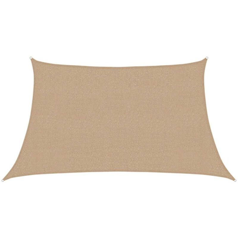 

Toldo de vela HDPE gris taupe 160 g/m² 3/4x2 m - Gris Topo - Vidaxl