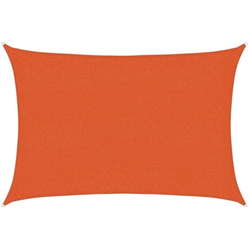 

Toldo de vela HDPE naranja 160 g/m² 2x3 m - Naranja - Vidaxl