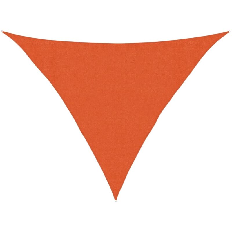 

vidaXL Toldo de vela HDPE naranja 160 g/m² 3,5x3,5x4,9 m - Naranja
