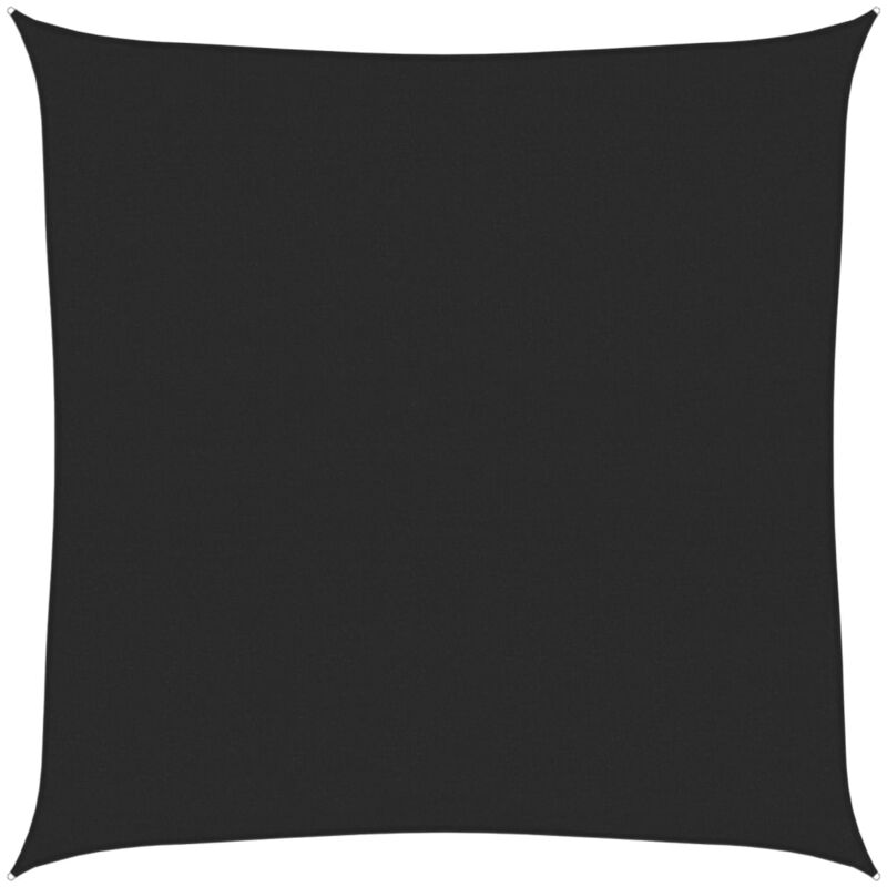 

Toldo de vela HDPE negro 160 g/m² 4x4 m - Negro - Vidaxl