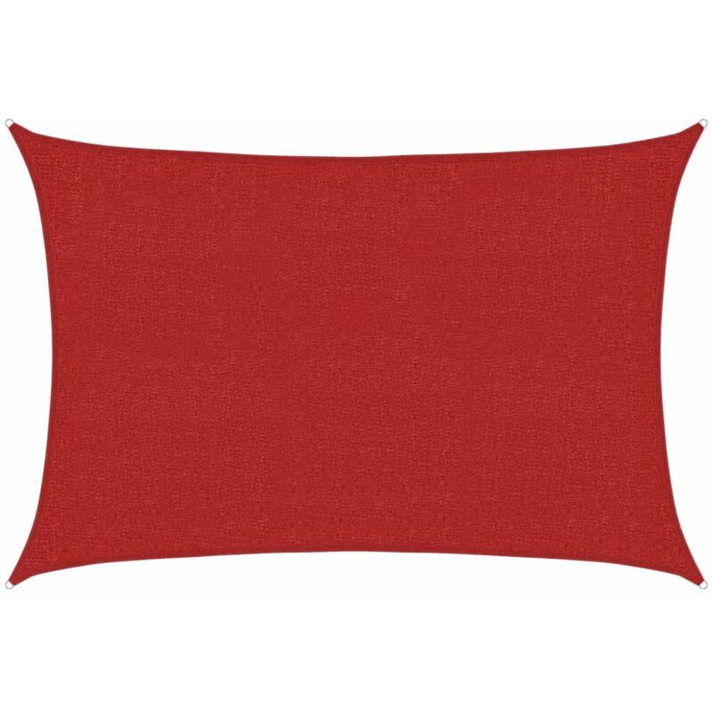 

Toldo de vela HDPE rojo 160 g/m² 2x3 m - Rojo - Vidaxl