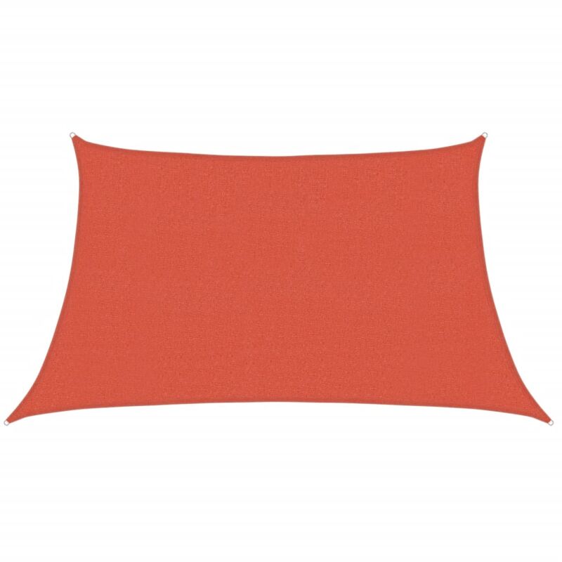 

Toldo de vela HDPE terracota 160 g/m² 3/4x2 m - Marrón - Vidaxl