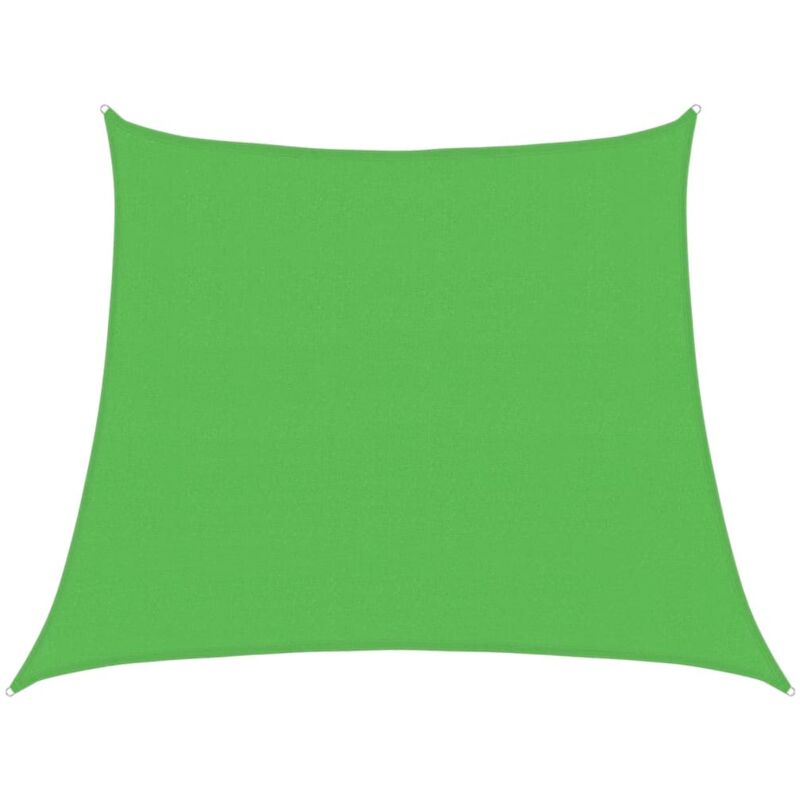 

vidaXL Toldo de vela HDPE verde claro 160 g/m² 3/4x3 m - Verde