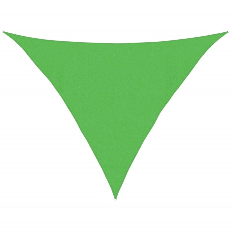 

Toldo de vela HDPE verde claro 160 g/m² 4x4x5,8 m - Verde - Vidaxl