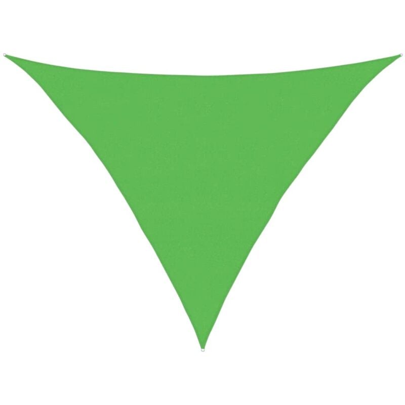 

Toldo de vela HDPE verde claro 160 g/m² 5x5x6 m - Verde - Vidaxl