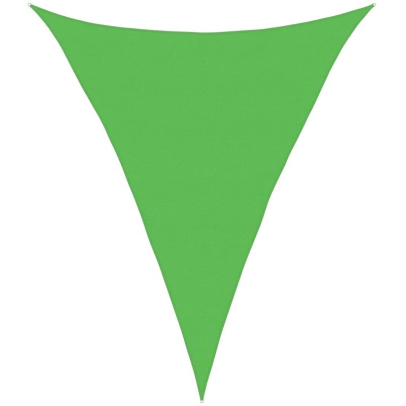 

Toldo de vela HDPE verde claro 160 g/m² 5x6x6 m - Verde - Vidaxl