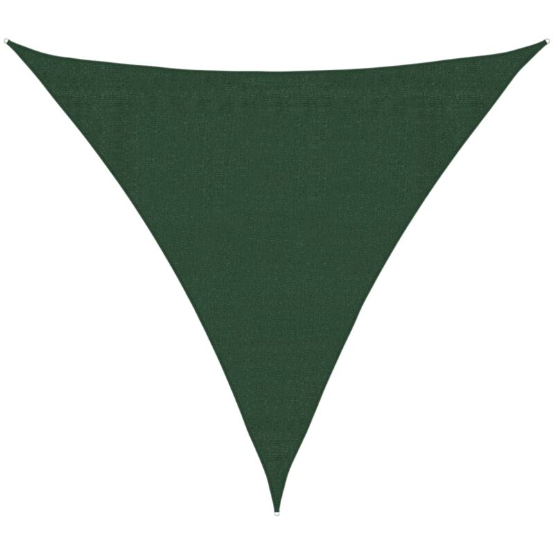 

Toldo de vela HDPE verde oscuro 160 g/m² 3x3x3 m - Verde - Vidaxl