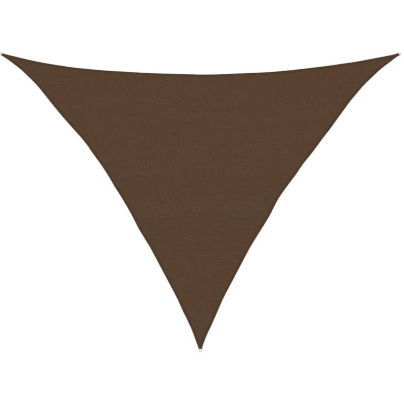 

Toldo de vela marrón HDPE 160 g/m² 5x5x6 m - Marrón - Vidaxl