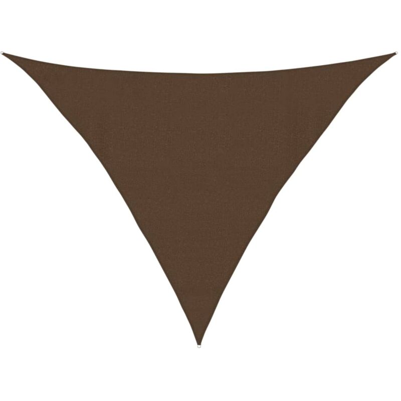 

Toldo de vela marrón HDPE 160 g/m² 4x4x5,8 m - Marrón - Vidaxl