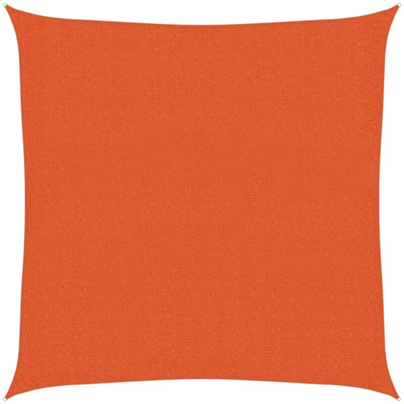 

Toldo de vela naranja HDPE 160 g/m² 2,5x2,5 m - Naranja - Vidaxl