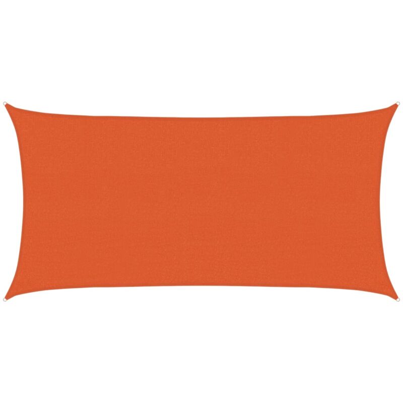 

Toldo de vela naranja HDPE 160 g/m² 2,5x4,5 m - Naranja - Vidaxl