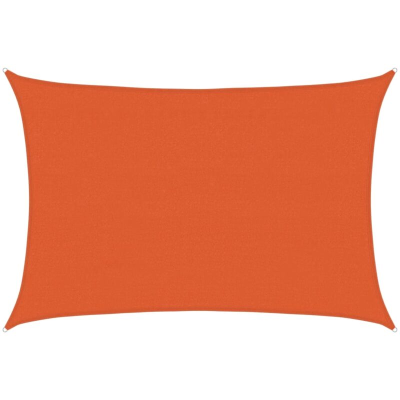 

Vidaxl - Toldo de vela naranja HDPE 160 g/m² 3,5x5 m - Naranja