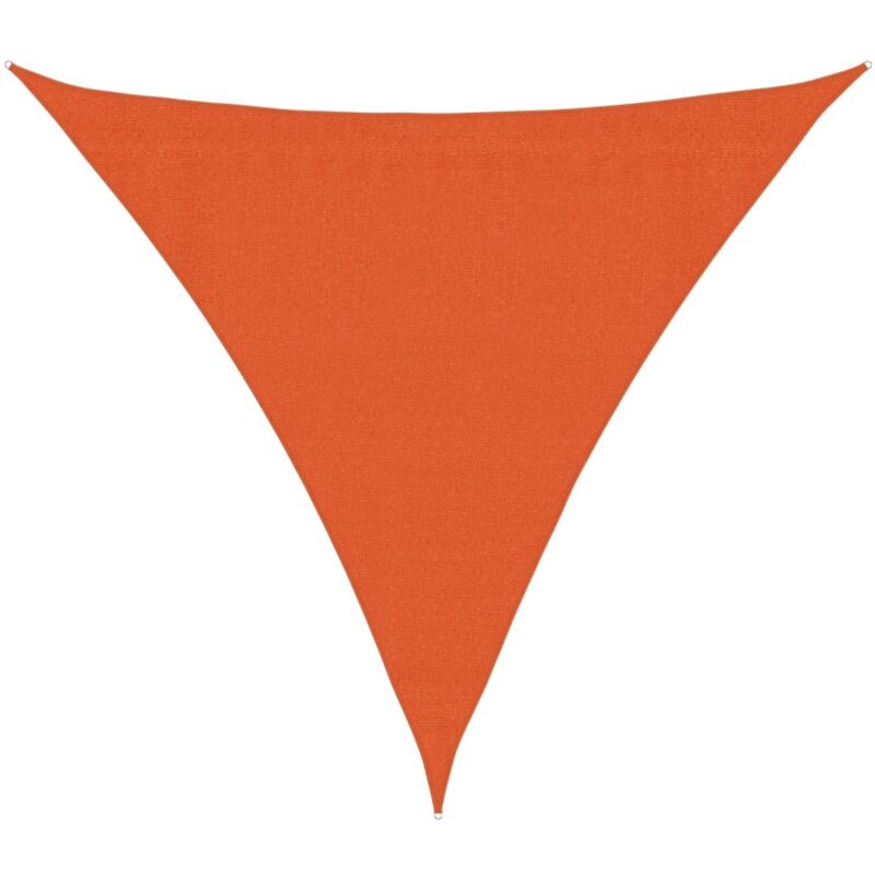 

Toldo de vela naranja HDPE 160 g/m² 3x3x3 m - Naranja - Vidaxl