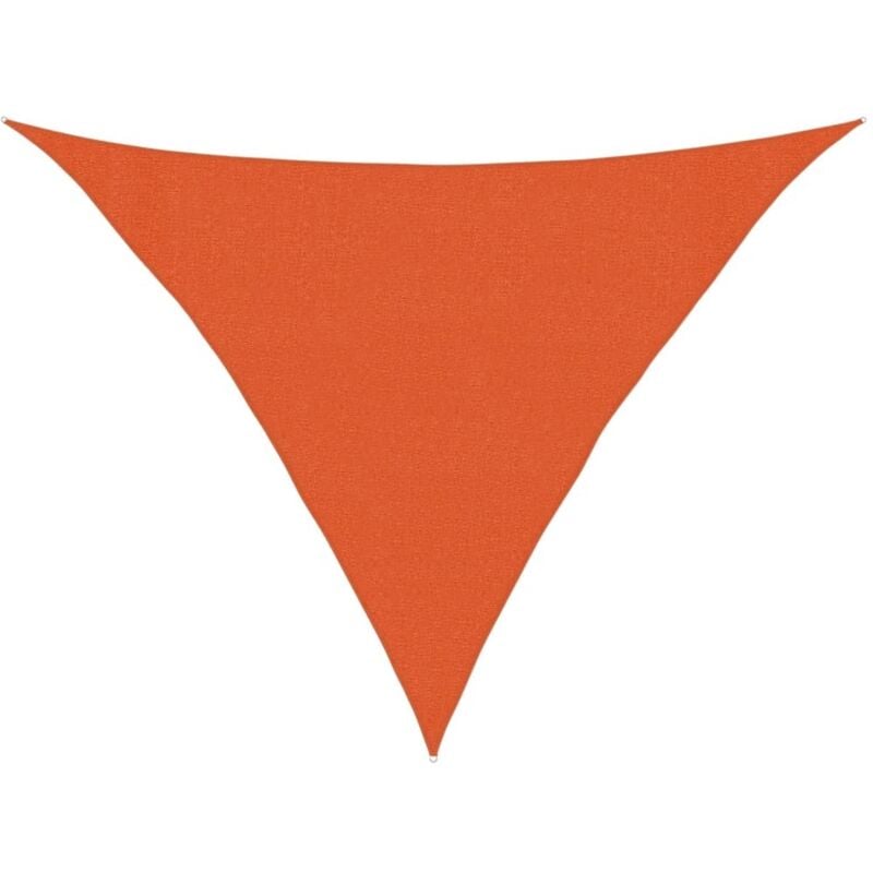 

vidaXL Toldo de vela naranja HDPE 160 g/m² 3x3x4,2 m - Naranja