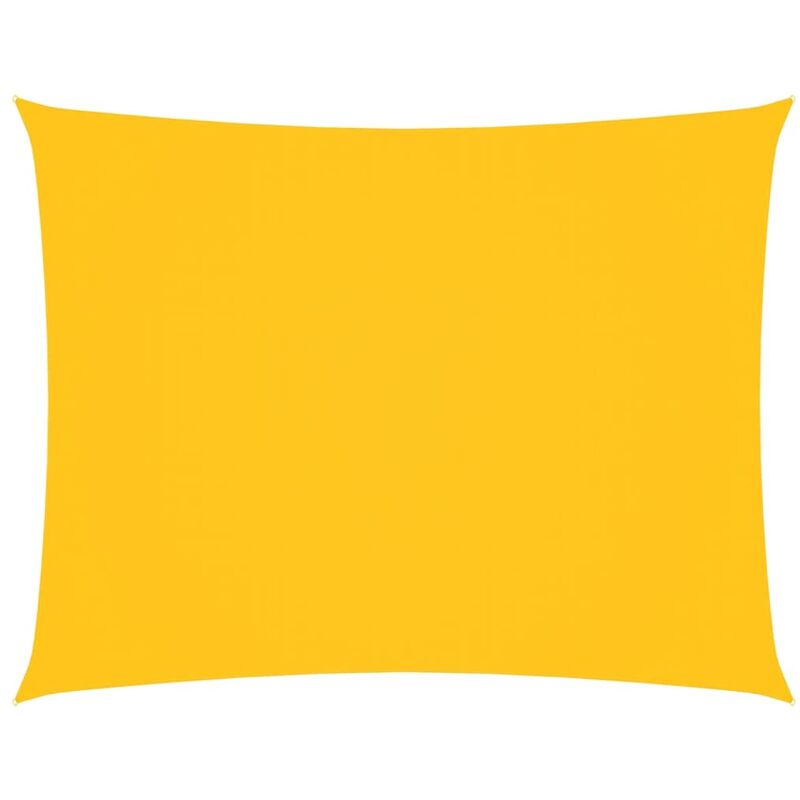 

vidaXL Toldo de vela rectangular de tela oxford amarillo 4x6 m - Amarillo