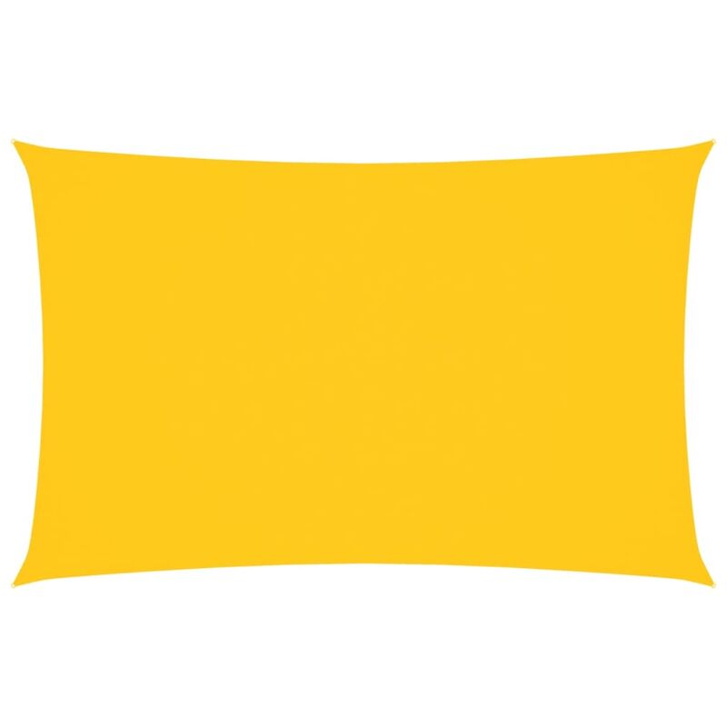 

vidaXL Toldo de vela rectangular de tela oxford amarillo 2x5 m - Amarillo