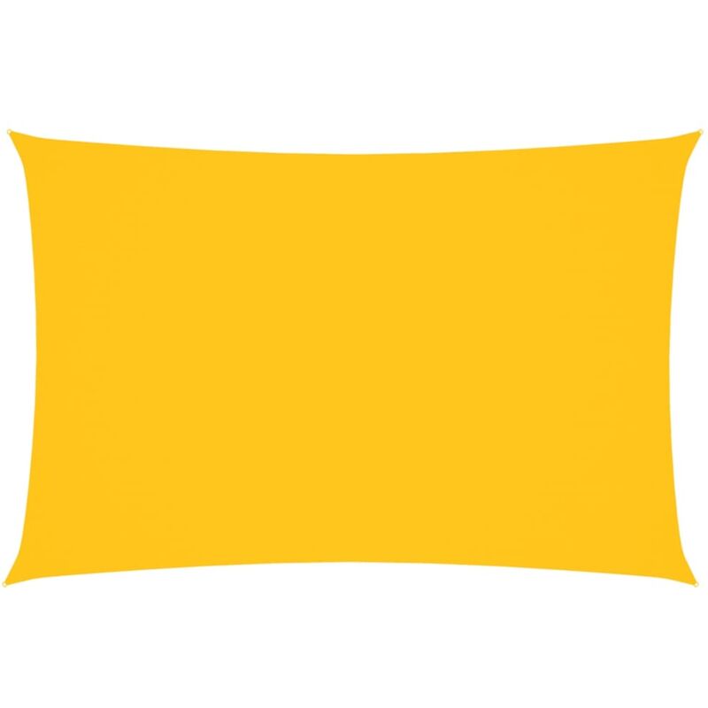 

vidaXL Toldo de vela rectangular de tela oxford amarillo 2x4 m - Amarillo