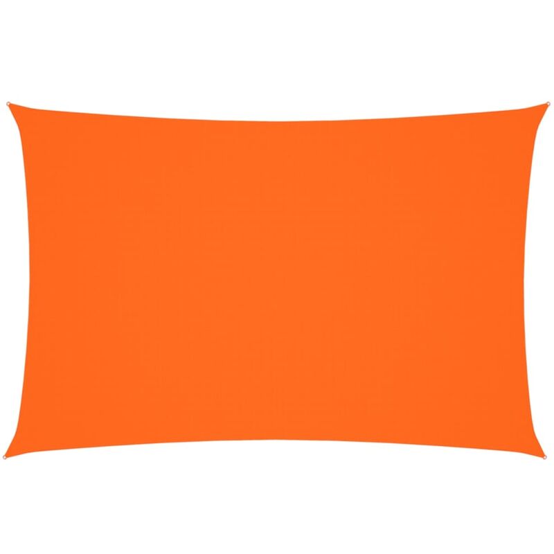 

vidaXL Toldo de vela rectangular de tela oxford naranja 2x4 m - Naranja