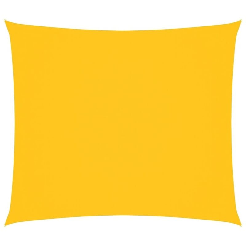 

vidaXL Toldo de vela rectangular de tela oxford amarillo 2x2,5 m - Amarillo