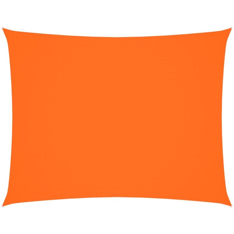 

vidaXL Toldo de vela rectangular de tela oxford naranja 4x6 m - Naranja