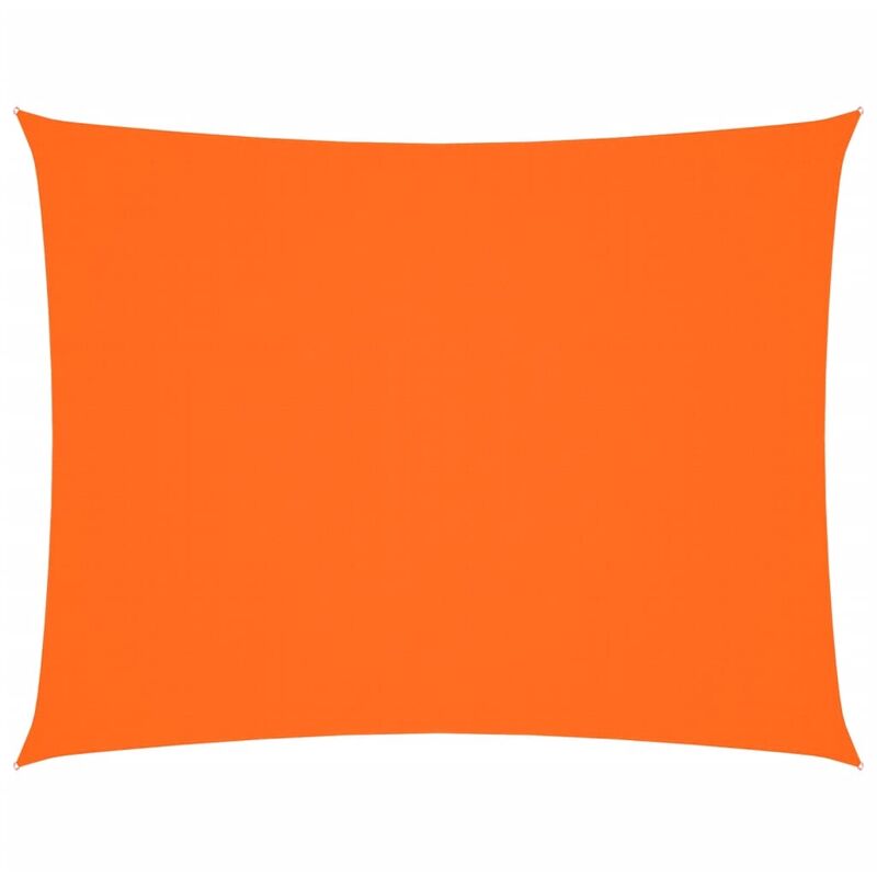 

vidaXL Toldo de vela rectangular tela oxford naranja 2,5x4 m - Naranja