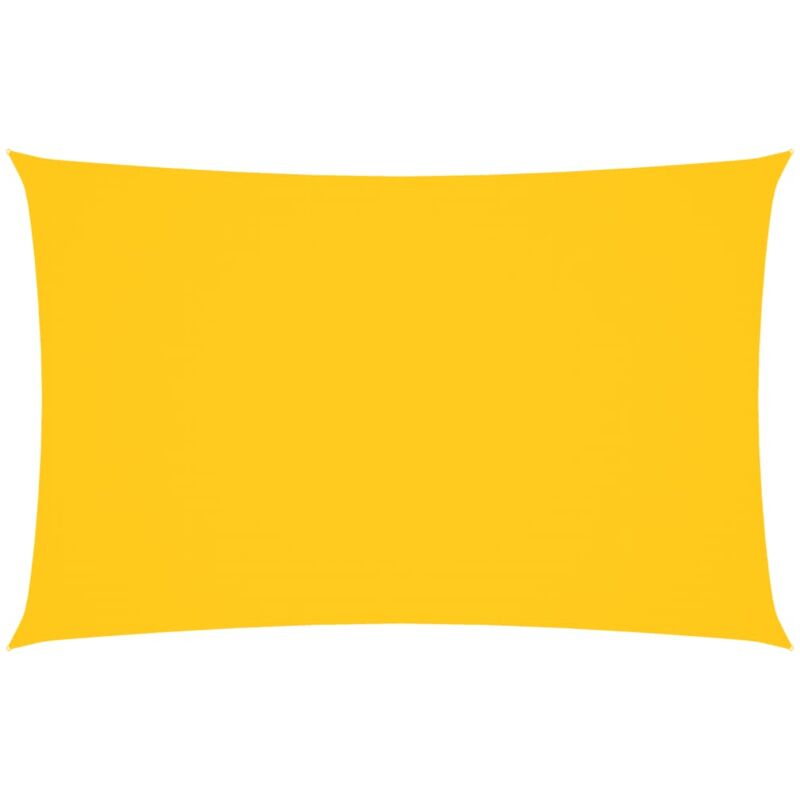 

vidaXL Toldo de vela rectangular de tela oxford amarillo 2x4,5 m - Amarillo