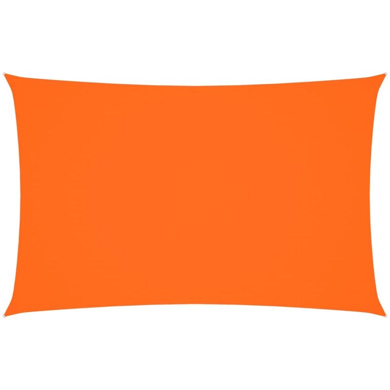 

vidaXL Toldo de vela rectangular tela oxford naranja 4x7 m - Naranja