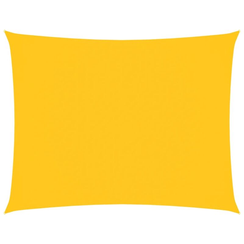 

vidaXL Toldo de vela rectangular de tela oxford amarillo 2x3,5 m - Amarillo