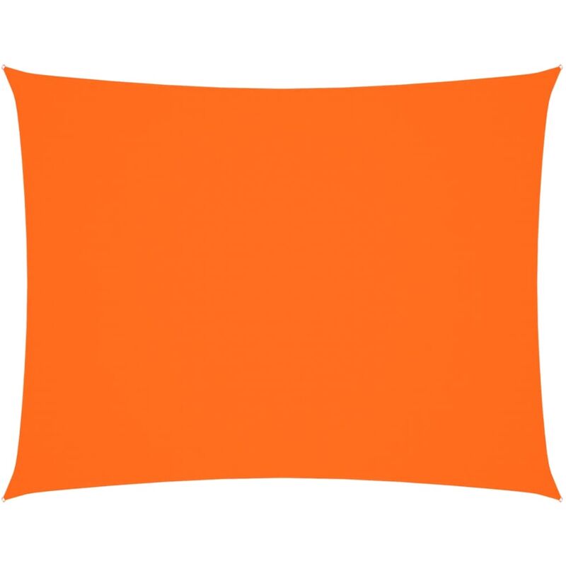 

vidaXL Toldo de vela rectangular tela oxford naranja 3,5x5 m - Naranja