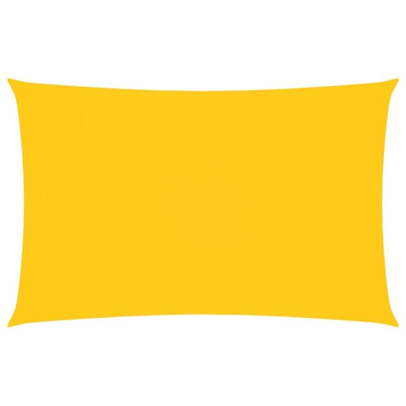

vidaXL Toldo de vela rectangular tela oxford amarillo 4x7 m - Amarillo