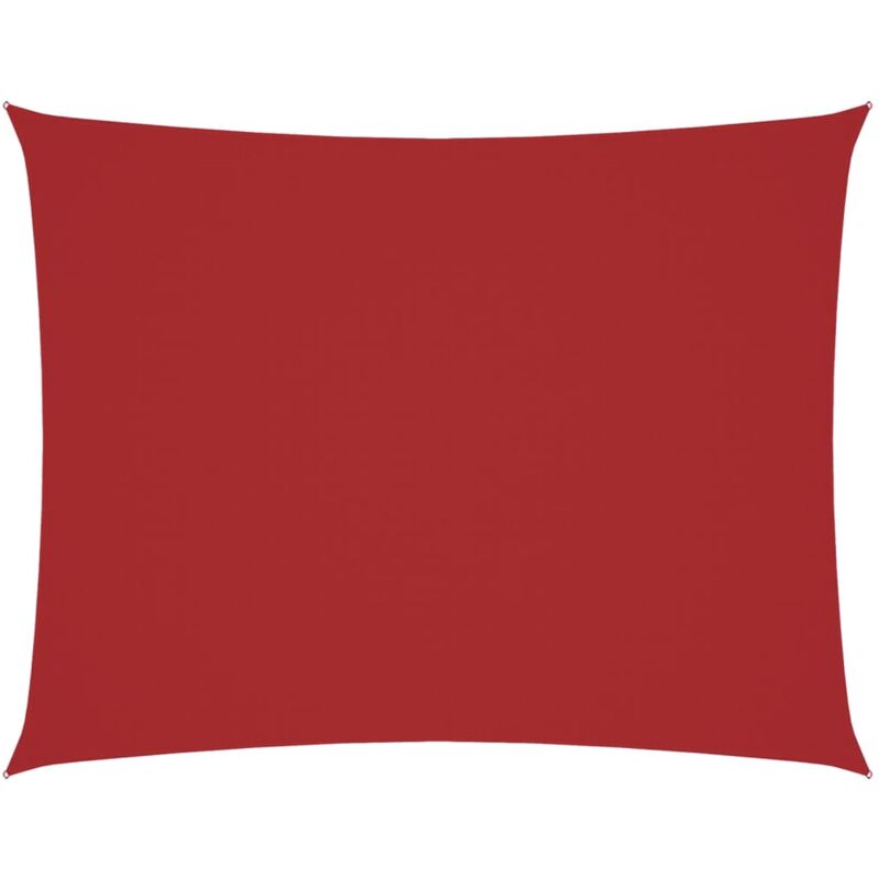 

Toldo de vela rectangular de tela oxford rojo 2x3 m - Rojo - Vidaxl