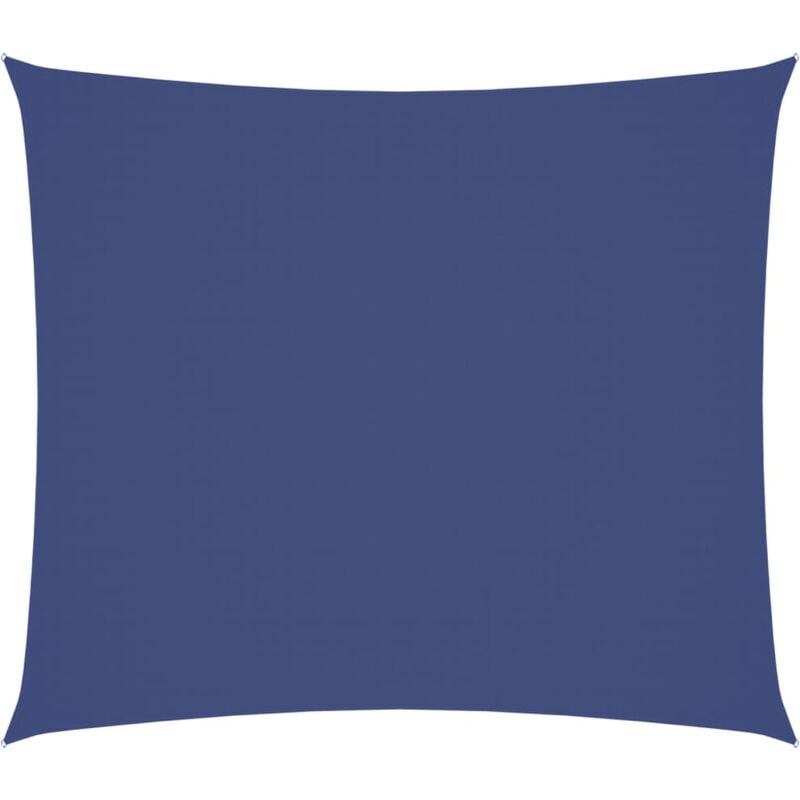

vidaXL Toldo de vela rectangular de tela oxford azul 2,5x3 m - Azul