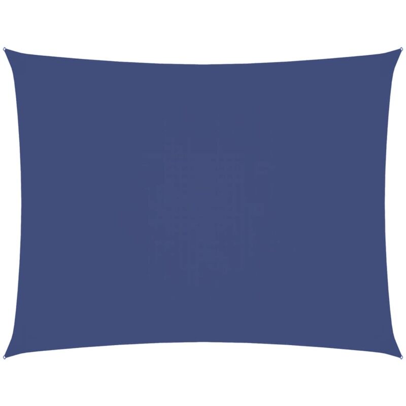 

vidaXL Toldo de vela rectangular de tela oxford azul 2,5x3,5 m - Azul