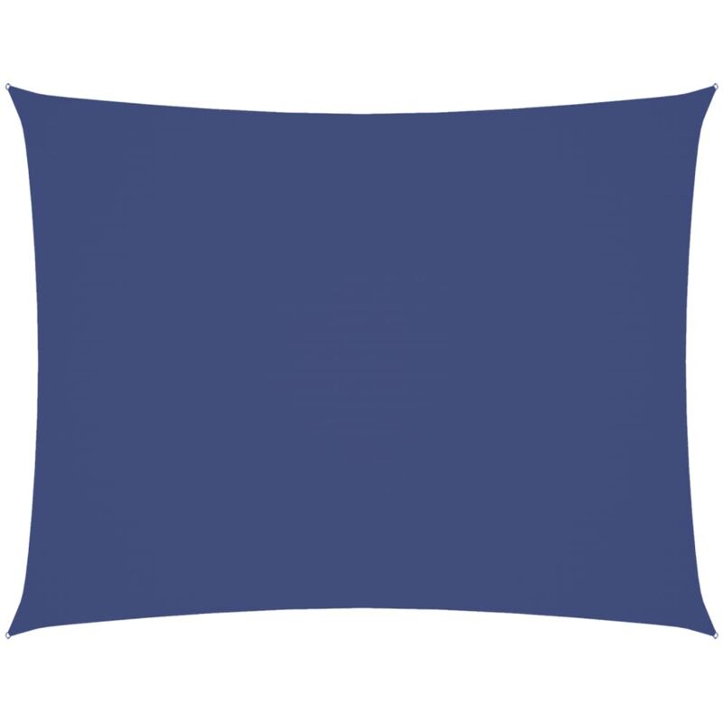 

vidaXL Toldo de vela rectangular de tela oxford azul 2,5x4 m - Azul