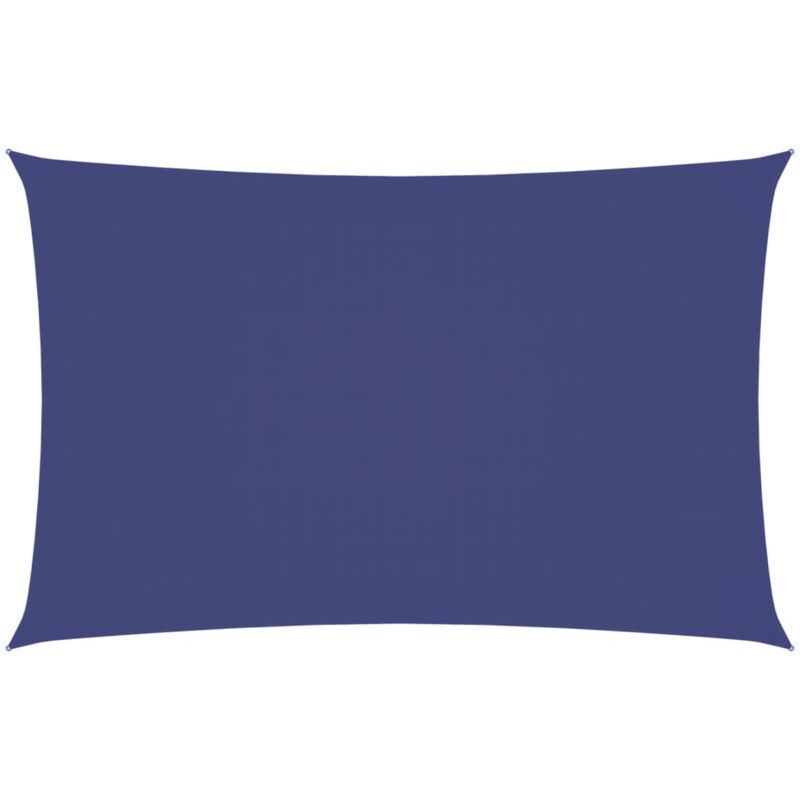 

vidaXL Toldo de vela rectangular de tela oxford azul 2x4,5 m - Azul